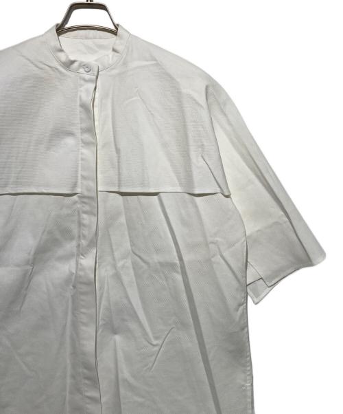 JIL SANDER（ジルサンダー）JIL SANDER (ジルサンダー) レイヤードデザインシャツ ホワイト サイズ:30の古着・服飾アイテム