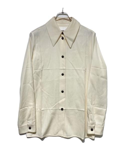 JIL SANDER（ジルサンダー）JIL SANDER (ジルサンダー) W SHIRT 02 アイボリー サイズ:34の古着・服飾アイテム