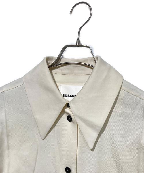 JIL SANDER（ジルサンダー）JIL SANDER (ジルサンダー) W SHIRT 02 アイボリー サイズ:34の古着・服飾アイテム