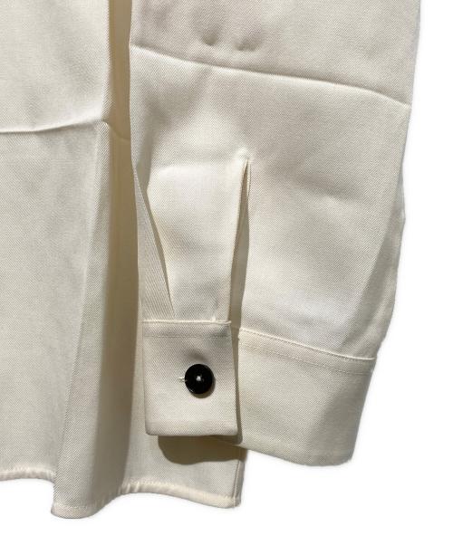 JIL SANDER（ジルサンダー）JIL SANDER (ジルサンダー) W SHIRT 02 アイボリー サイズ:34の古着・服飾アイテム