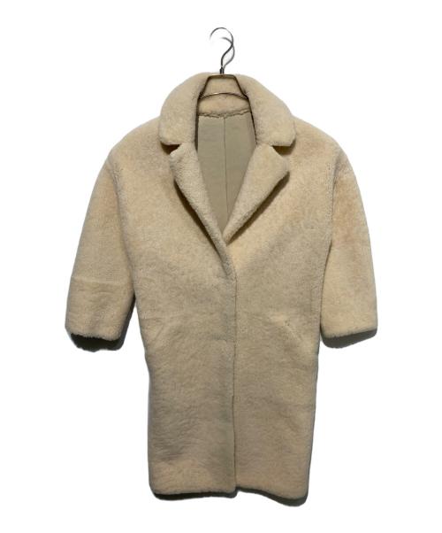 SPRUNG（スプラング）SPRUNG (スプラング) リバーシブルムートンコート ベージュ サイズ:不明の古着・服飾アイテム