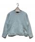 CABaN（キャバン）の古着「ウールコットンダブルフェイス クルーネックプルオーバー」｜ブルー