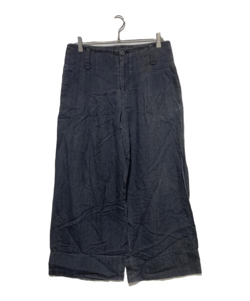 LIMI feu（リミフゥ）LIMI feu (リミフゥ) リネンワイドパンツ グレー サイズ:-の古着・服飾アイテム