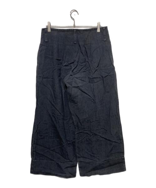 LIMI feu（リミフゥ）LIMI feu (リミフゥ) リネンワイドパンツ グレー サイズ:-の古着・服飾アイテム