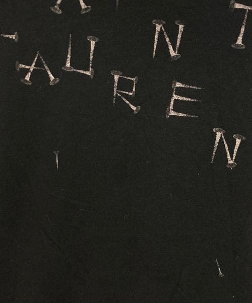 Saint Laurent Paris（サンローランパリ）Saint Laurent Paris (サンローランパリ) プリントTシャツ ブラック サイズ:Sの古着・服飾アイテム