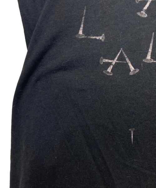 Saint Laurent Paris（サンローランパリ）Saint Laurent Paris (サンローランパリ) プリントTシャツ ブラック サイズ:Sの古着・服飾アイテム