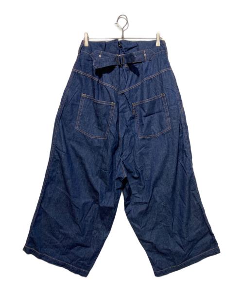 s'yte（サイト）s'yte (サイト) ワイドデニムパンツ インディゴ サイズ:3の古着・服飾アイテム