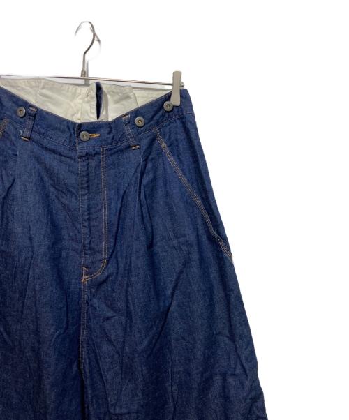 s'yte（サイト）s'yte (サイト) ワイドデニムパンツ インディゴ サイズ:3の古着・服飾アイテム