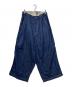 s'yte（サイト）の古着「ワイドデニムパンツ」｜インディゴ