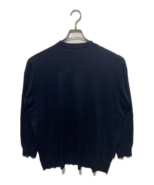 ENFOLD（エンフォルド）ENFOLD (エンフォルド) シルクカシミヤ混ニット ブラック サイズ:38の古着・服飾アイテム