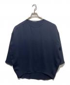 mizuiro-indミズイロインド）の古着「ワイドカットソー」｜ネイビー