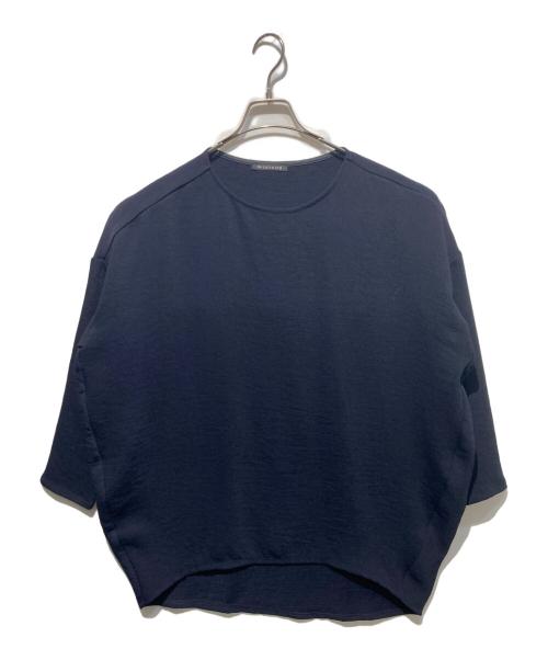 mizuiro-ind（ミズイロインド）mizuiro-ind (ミズイロインド) ワイドカットソー ネイビー サイズ:　の古着・服飾アイテム