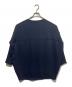 mizuiro-ind (ミズイロインド) ワイドカットソー ネイビー サイズ:　：7000円
