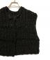 中古・古着 TODAYFUL (トゥデイフル) チャンキーハンドニットベスト ブラック サイズ:free：8000円