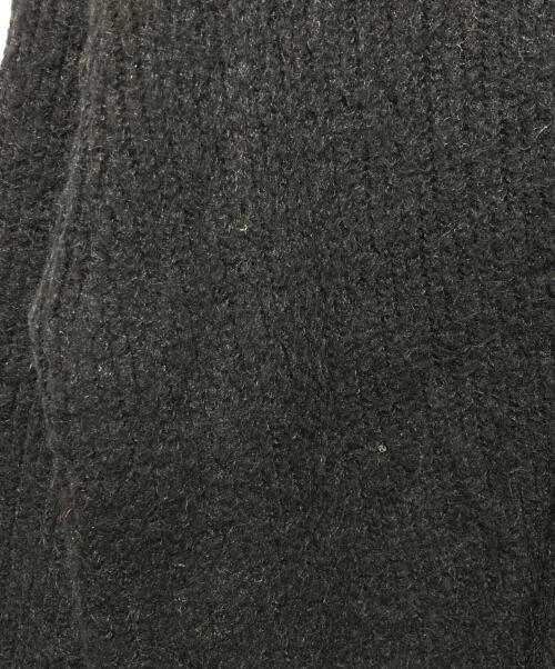 MAISON SPECIAL（メゾンスペシャル）MAISON SPECIAL (メゾンスペシャル) ブラッシュドモヘヤプライム オーバーVネックニットカーディガン ブラック サイズ:01の古着・服飾アイテム