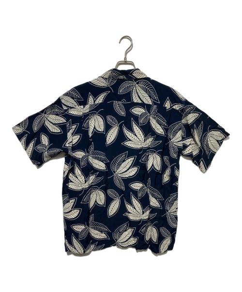 Sun Surf（サンサーフ）Sun Surf (サンサーフ) ISLAND LEAF アロハシャツ ネイビー サイズ:XLの古着・服飾アイテム