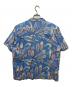 Sun Surf (サンサーフ) COTTON × LINEN OPEN SHIRT アロハシャツ ブルー サイズ:XL：10000円