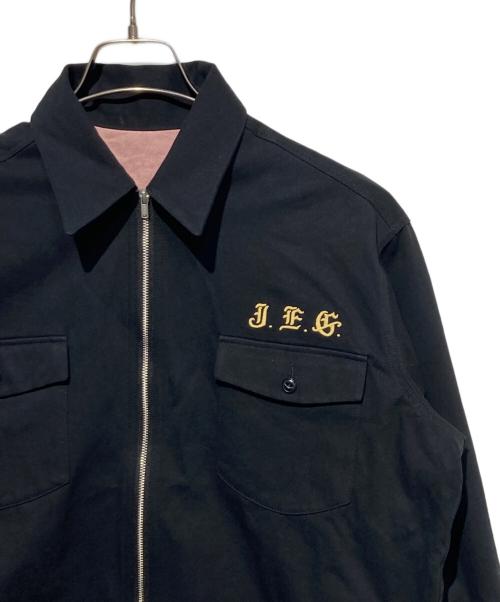 THRIFTY LOOK（スリフティールック）THRIFTY LOOK (スリフティールック) SEABEES JACKET ブラック サイズ:XSの古着・服飾アイテム