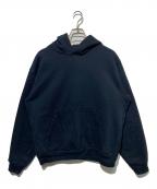 LOS ANGELES APPARELロサンゼルスアパレル）の古着「14oz ヘビーウェイトフーディ」｜ネイビー