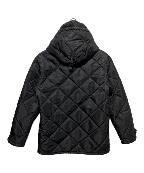 stussy（ステューシー）stussy (ステューシー) N-3Bタイプキルティングコート ブラック サイズ:Ｌの古着・服飾アイテム