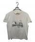 OFFWHITE（オフホワイト）の古着「バックハンドプリントTシャツ」｜ホワイト
