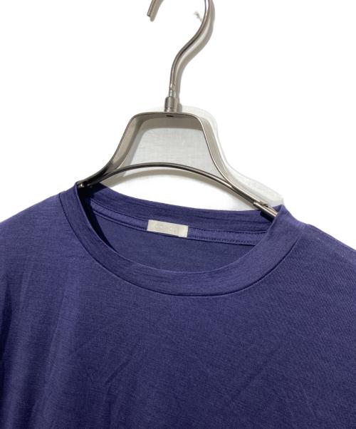 COMOLI（コモリ）COMOLI (コモリ) ウール天竺 半袖クルーTシャツ ネイビー サイズ:2の古着・服飾アイテム