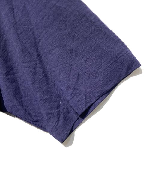 COMOLI（コモリ）COMOLI (コモリ) ウール天竺 半袖クルーTシャツ ネイビー サイズ:2の古着・服飾アイテム