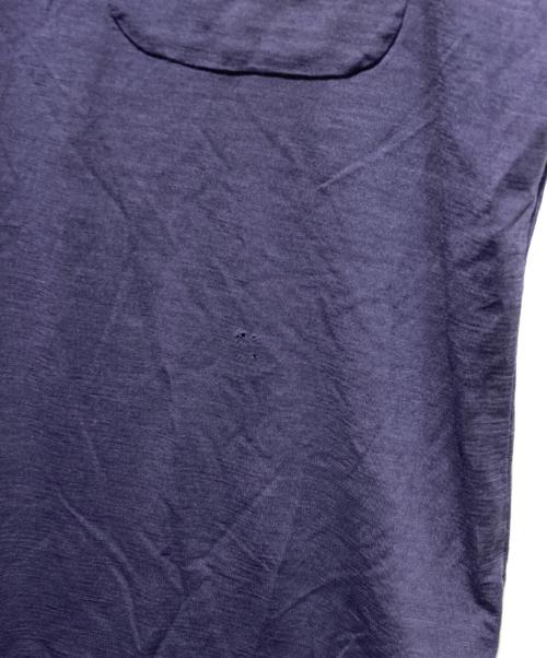 COMOLI（コモリ）COMOLI (コモリ) ウール天竺 半袖クルーTシャツ ネイビー サイズ:2の古着・服飾アイテム