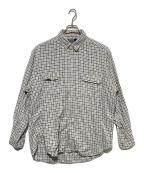 POLO RALPH LAURENポロ・ラルフローレン）の古着「BENFORD チェックシャツ」｜ホワイト