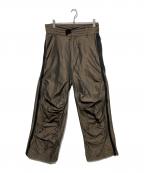 JIAN YEジェン イェ）の古着「RUNNER PANTS」｜オリーブ