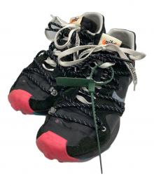 NIKE×OFFWHITE（ナイキ×オフホワイト）の古着「ZOOM TERRA KIGER ローカットスニーカー」｜ブラック
