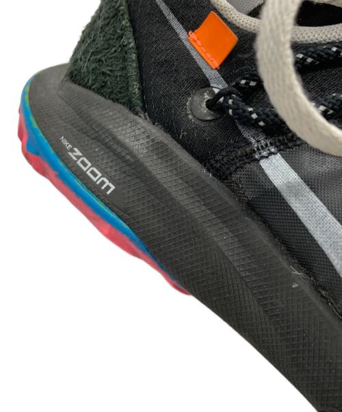 NIKE（ナイキ）NIKE (ナイキ) OFFWHITE (オフホワイト) ZOOM TERRA KIGER ローカットスニーカー ブラック サイズ:27cmの古着・服飾アイテム