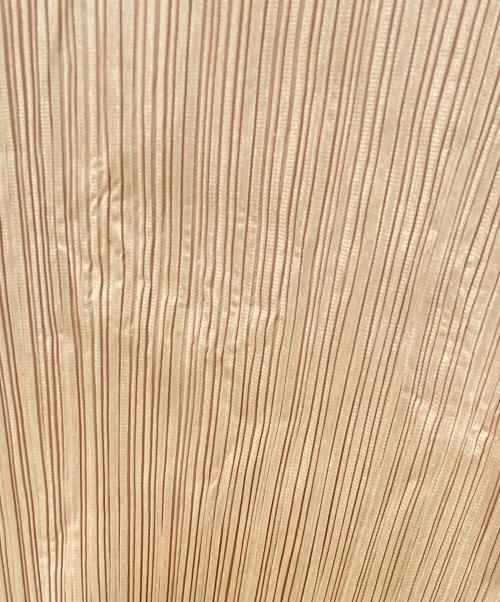 PLEATS PLEASE（プリーツプリーズ）PLEATS PLEASE (プリーツプリーズ) ハイネックプリーツカットソー オレンジ サイズ:3の古着・服飾アイテム