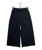me ISSEY MIYAKEミーイッセイ ミヤケ）の古着「プリーツワイドパンツ」｜ブラック