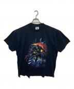 ssiSSI）の古着「プリントTシャツ」｜ブラック