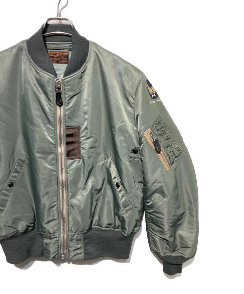 BUZZ RICKSON'S（バズリクソンズ）Buzz Rickson's (バズリクソンズ) Type MA-1 フライトジャケット セージグリーン サイズ:ＸＬの古着・服飾アイテム