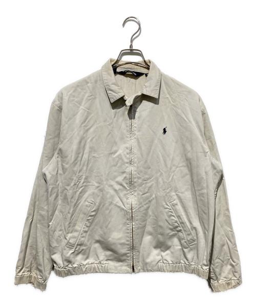 POLO RALPH LAUREN（ポロ・ラルフローレン）POLO RALPH LAUREN (ポロ・ラルフローレン) スイングトップ ホワイト サイズ:Sの古着・服飾アイテム