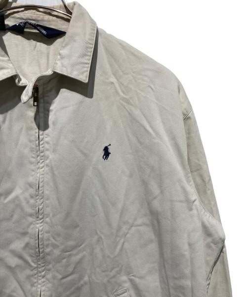 POLO RALPH LAUREN（ポロ・ラルフローレン）POLO RALPH LAUREN (ポロ・ラルフローレン) スイングトップ ホワイト サイズ:Sの古着・服飾アイテム