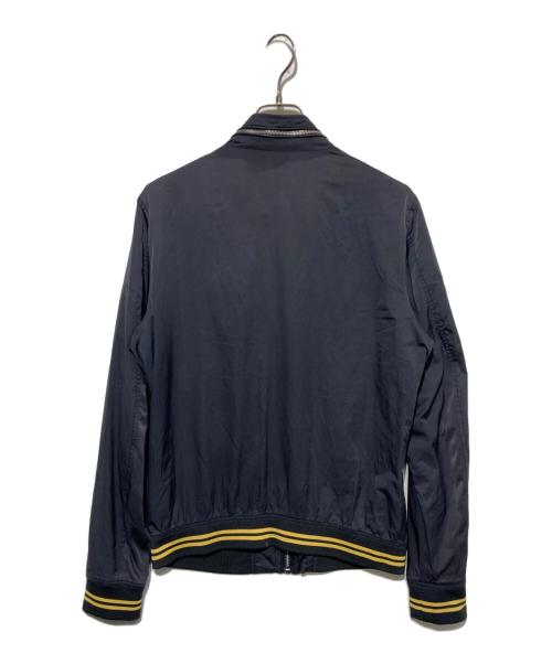 DIESEL（ディーゼル）DIESEL (ディーゼル) ジップデザインブルゾン ネイビー サイズ:Mの古着・服飾アイテム
