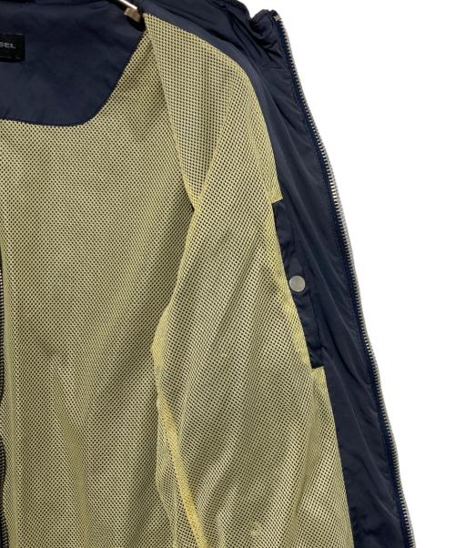 DIESEL（ディーゼル）DIESEL (ディーゼル) ジップデザインブルゾン ネイビー サイズ:Mの古着・服飾アイテム