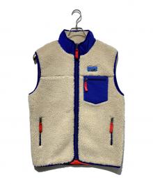 Patagonia（パタゴニア）の古着「メンズ・クラシック・レトロX・ベスト」｜ホワイト×ブルー