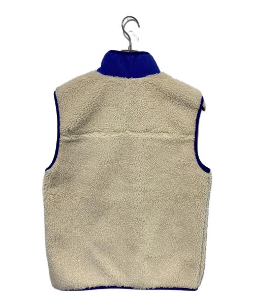 Patagonia（パタゴニア）Patagonia (パタゴニア) メンズ・クラシック・レトロX・ベスト ホワイト×ブルー サイズ:Sの古着・服飾アイテム