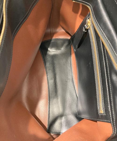 Chloe（クロエ）Chloe (クロエ) クロエＣトートバッグ ブラックの古着・服飾アイテム