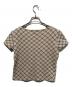 BURBERRY BLUE LABEL (バーバリー ブルー レーベル) チェックカットソー ベージュ サイズ:M：7000円