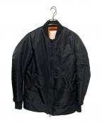 HOUSTONヒューストン）の古着「フライトジャケット」｜ブラック