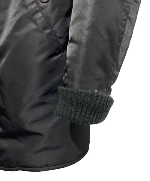 HOUSTON（ヒューストン）HOUSTON (ヒューストン) フライトジャケット ブラック サイズ:Mの古着・服飾アイテム