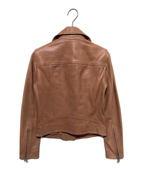 ALL SAINTS（オールセインツ）ALL SAINTS (オールセインツ) DALBY BIKER ライダースジャケット ピンク サイズ:UK4の古着・服飾アイテム
