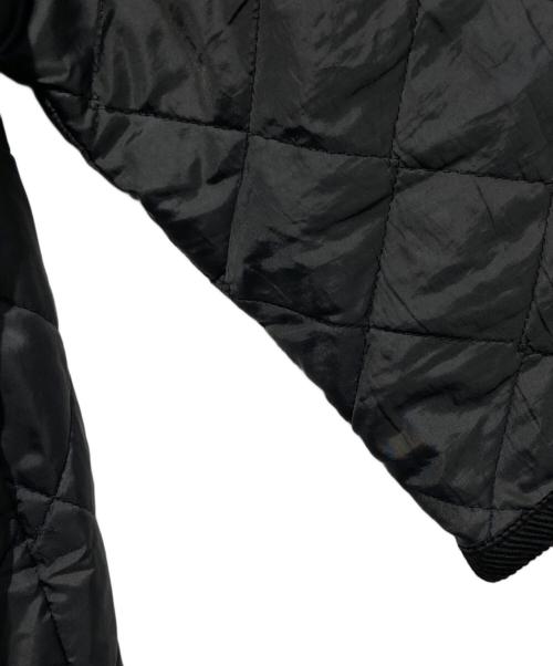 LAVENHAM（ラベンハム）LAVENHAM (ラベンハム) FRAMeWORK (フレームワーク) 別注チェックリバーシブルコート ブラック×グレー サイズ:36の古着・服飾アイテム