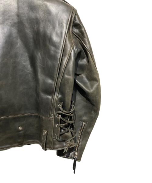 Freeclom（フリークロム）freeclom (フリークロム) レザーライダースジャケット ブラック サイズ:40の古着・服飾アイテム