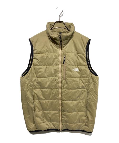 THE NORTH FACE（ザ ノース フェイス）THE NORTH FACE (ザ ノース フェイス) ライトライダーベスト ベージュ サイズ:Ｌの古着・服飾アイテム